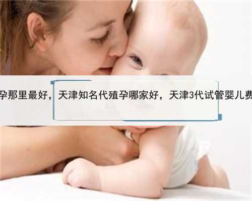 代孕那里最好，天津知名代殖孕哪家好，天津3代试管婴儿费用